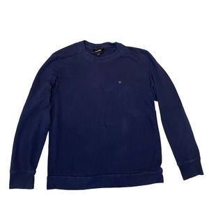 Diesel Navy Long Sleeve Shirt Mens Size L